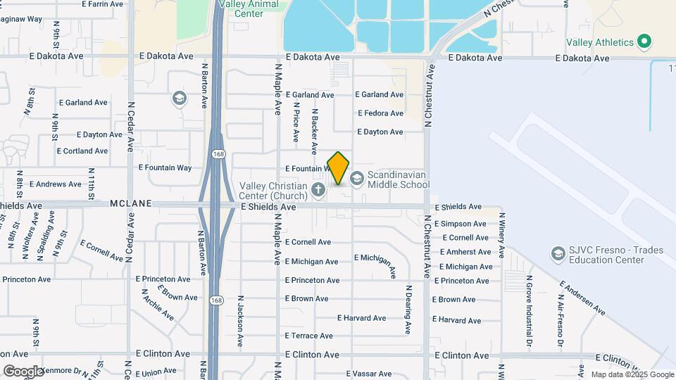 4679 E Shields Ave Mapa y Detalles de la Ubicación