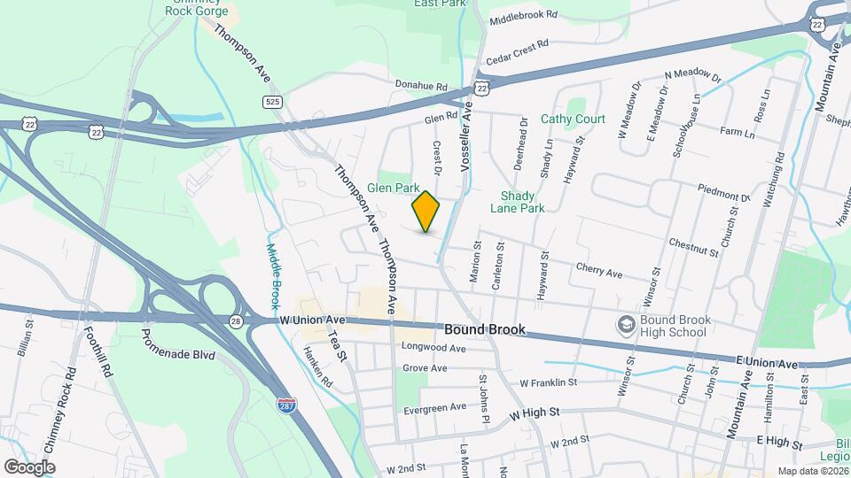 510 Helfin St Map and Location Details