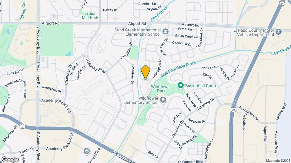4410 Wintergreen Cir Map and Location Details