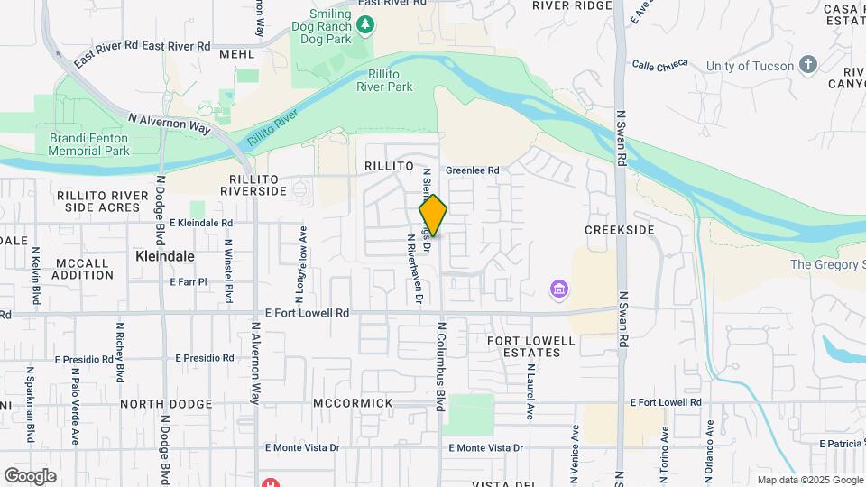3350 N Sierra Springs Dr Map and Location Details