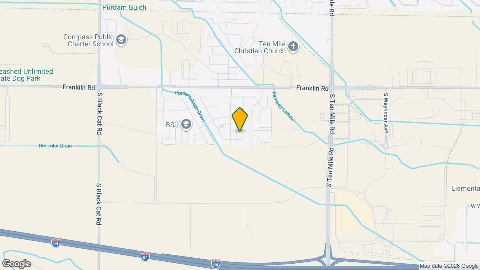 343 Riggs Springs Ave Map and Location Details