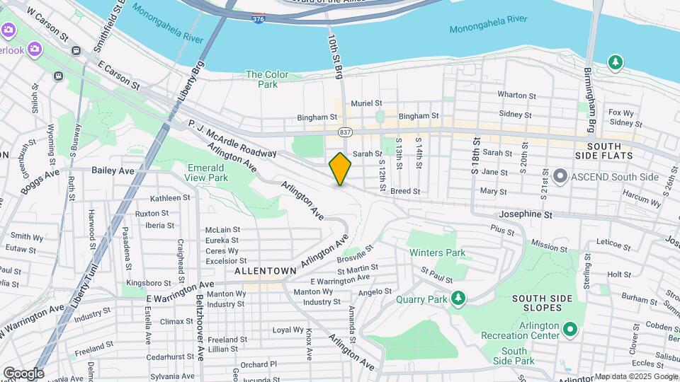 1000 Fritz St Map and Location Details