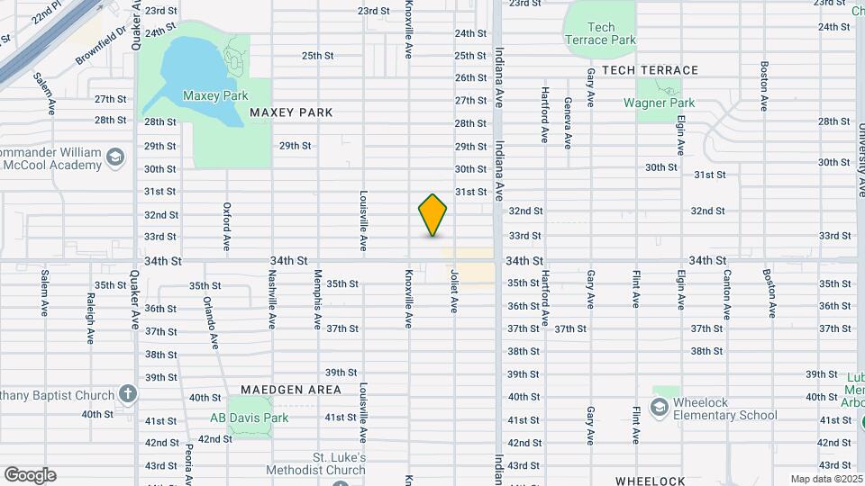 3509 33rd St Map and Location Details