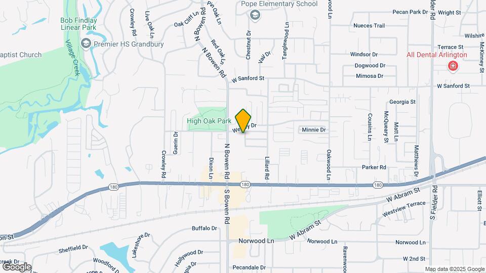 502 Bellevue Ln Map and Location Details