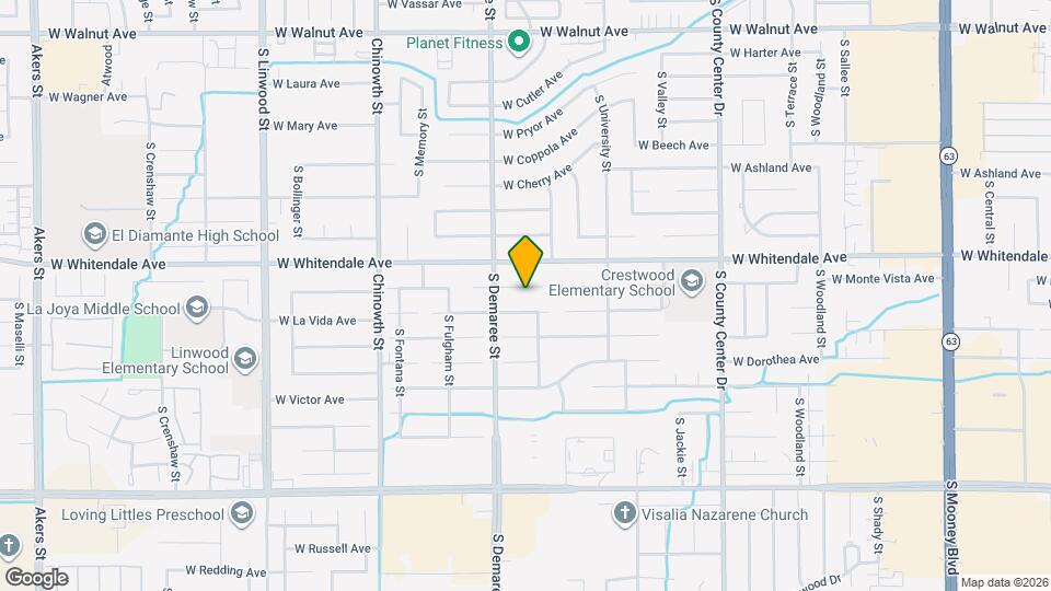 3545 W Monte Vista Ct Map and Location Details