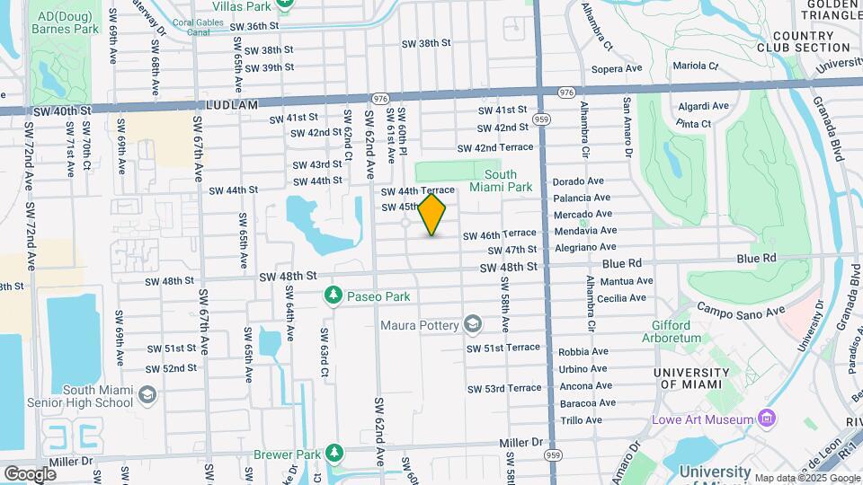 5960 SW 46th Terrace Map and Location Details