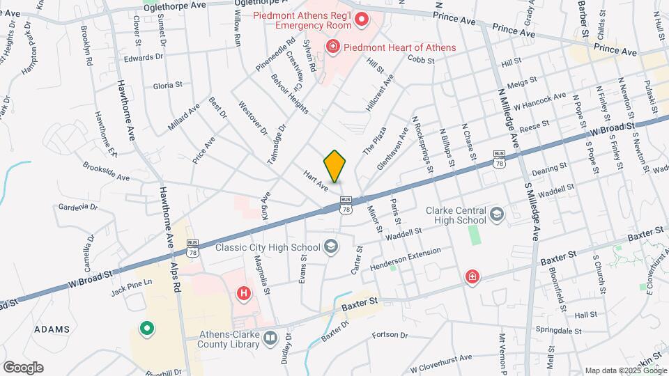 215 Hodgson Dr Map and Location Details