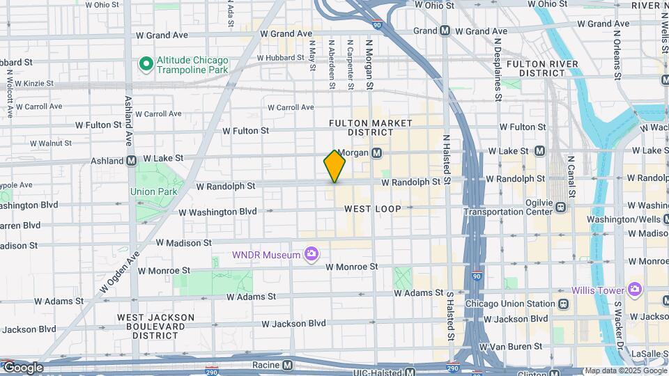 145 N Aberdeen St Map and Location Details