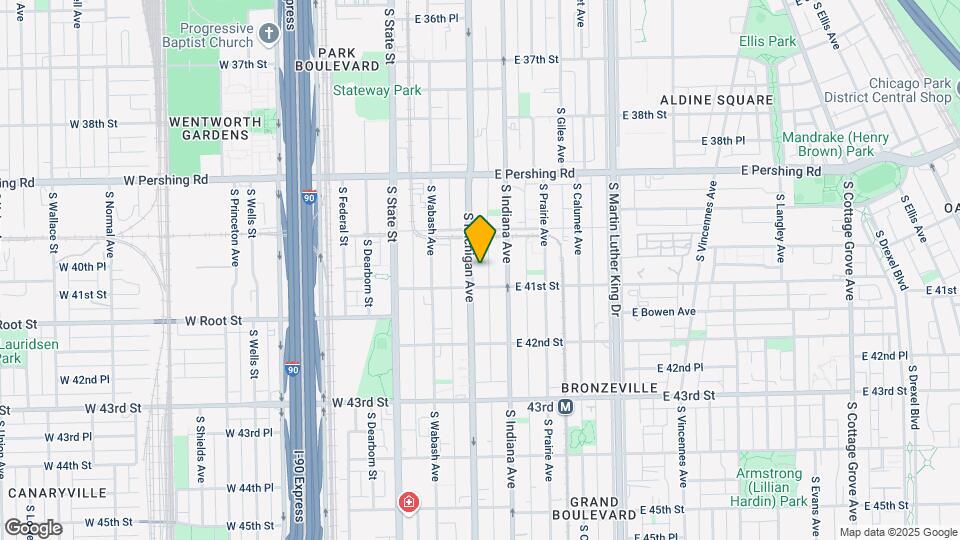 4041 S Michigan Ave Mapa y Detalles de la Ubicación