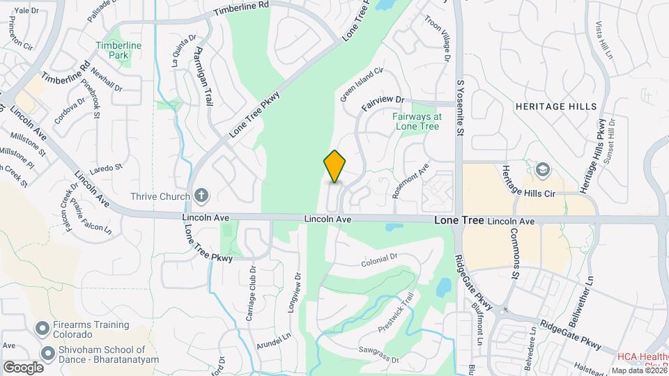 9885 Greensview Cir Map and Location Details