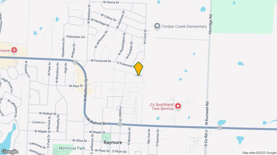 217 E Maplewood Ln Map and Location Details