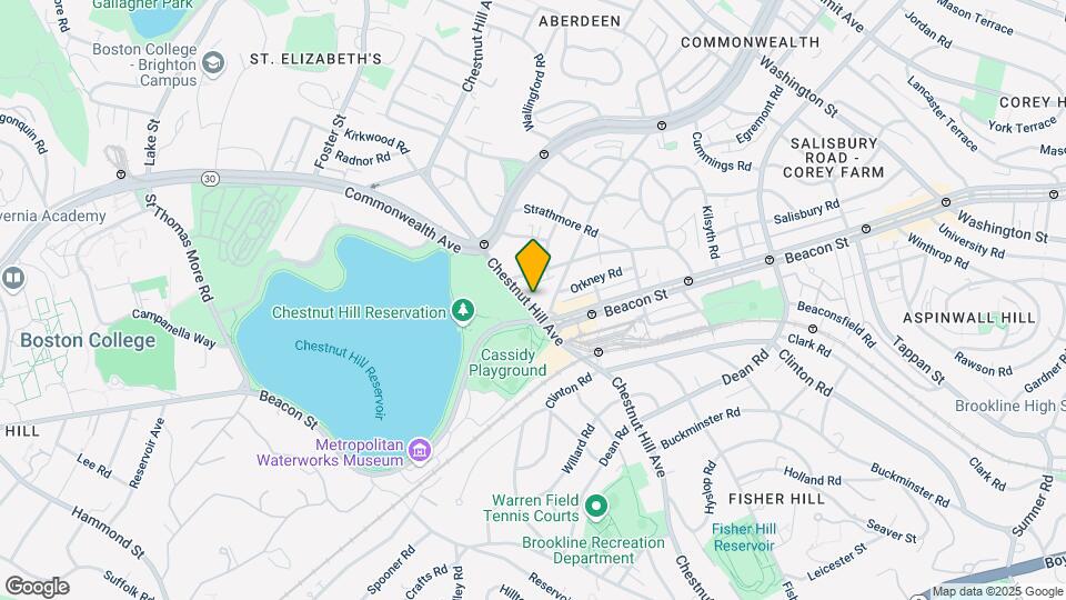 370 Chestnut Hill Ave, Unit 34 Map and Location Details