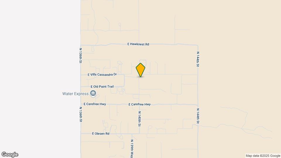 35147 N 139th Way Map and Location Details