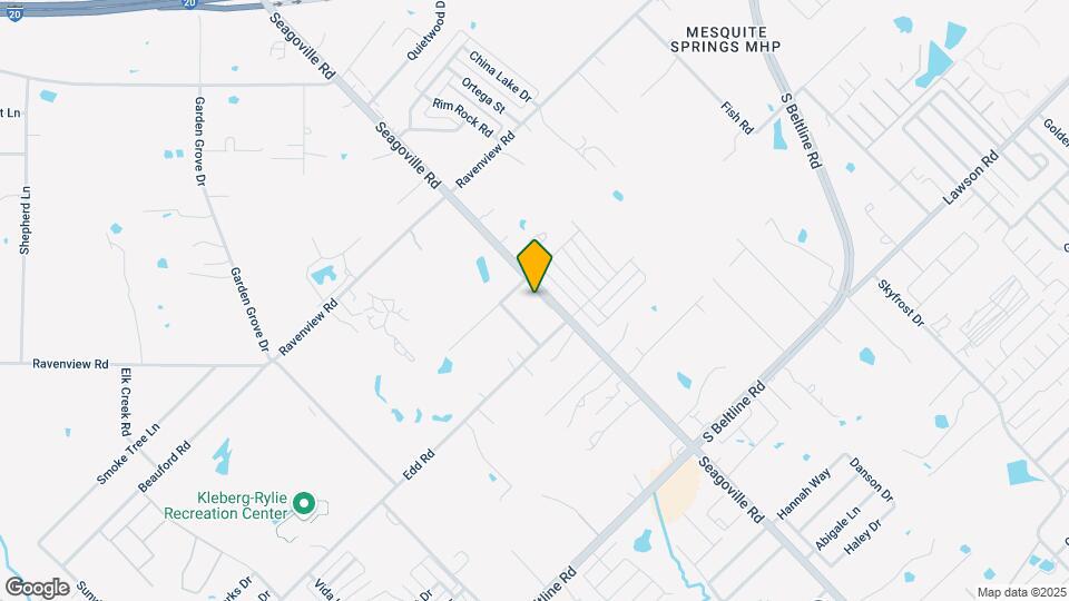 14504 Seagoville Rd Map and Location Details
