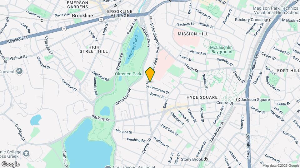 246 S Huntington Ave, Unit 3 Map and Location Details
