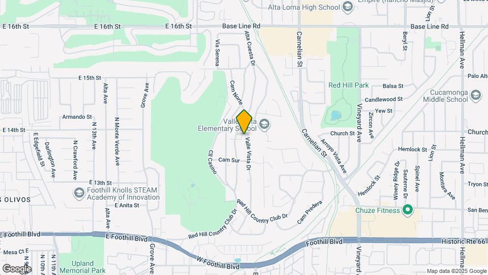 7710 Valle Vista Dr Map and Location Details