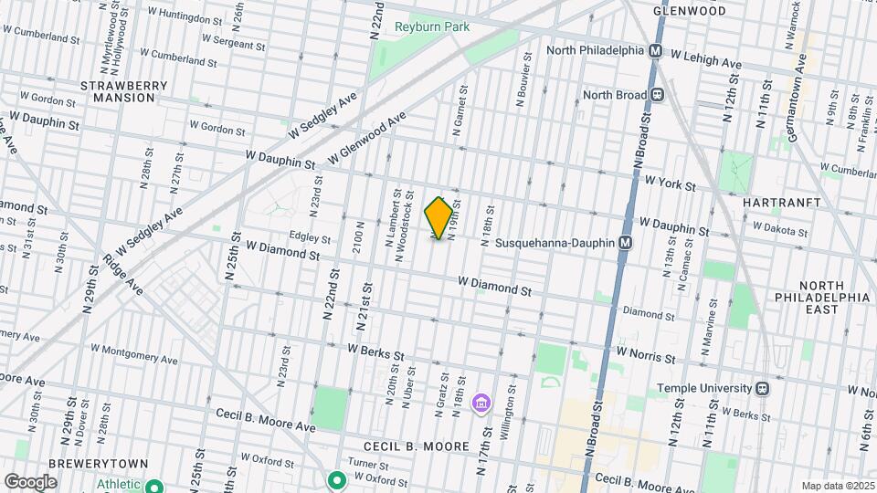 2135 N Uber St Map and Location Details