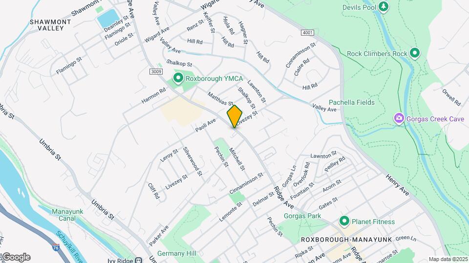 6830 Ridge Ave Map and Location Details