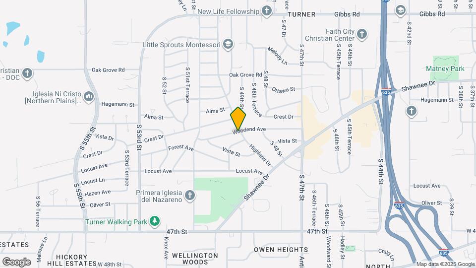 4901 Woodend Ave Map and Location Details