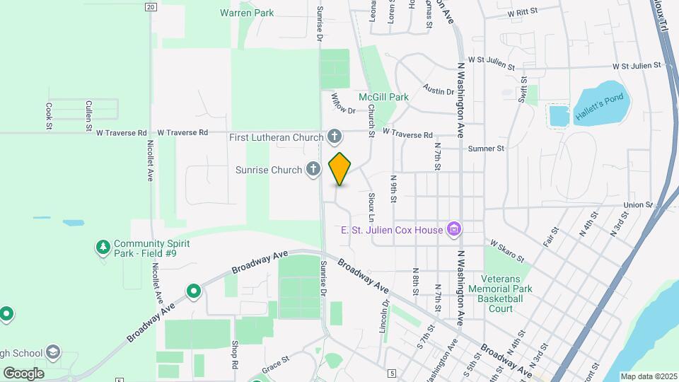 711 Church St Map and Location Details