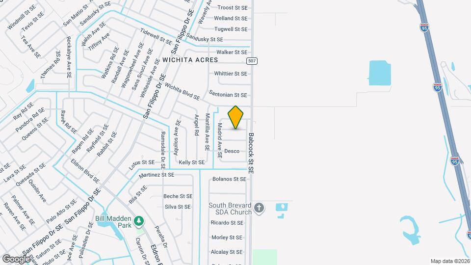 1660 Lizette St SE Map and Location Details