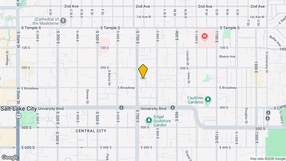 249 S 700 E, Unit 35 Mapa y Detalles de la Ubicación