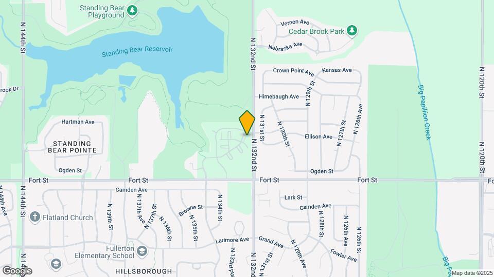 Standing Bear Lake Apartments Map and Location Details