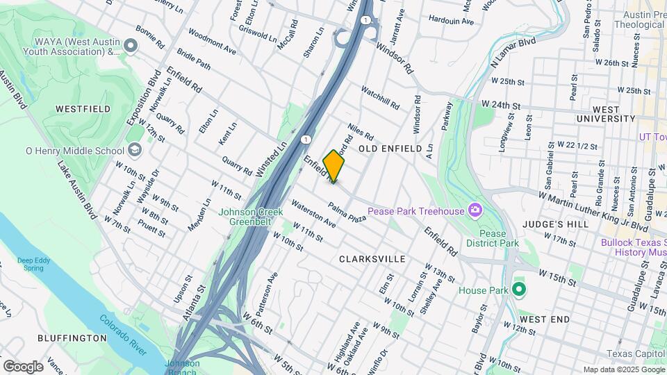 1713 Enfield Rd Map and Location Details