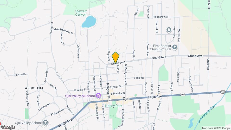 301 Grand Ave Map and Location Details