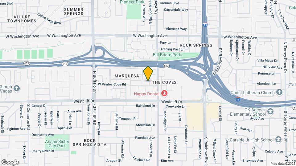 7100 W Pirates Cove Rd Mapa y Detalles de la Ubicación