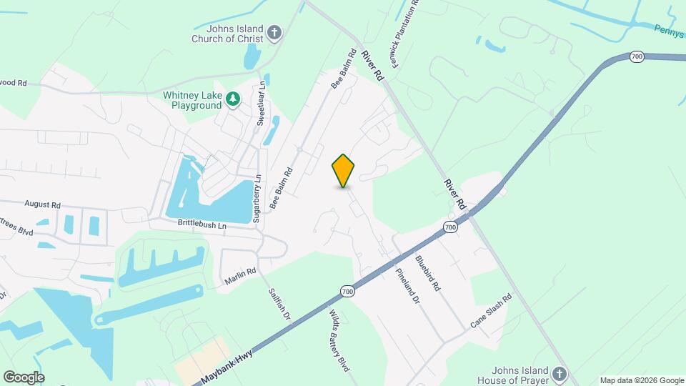 2911 Maybry Dr Map and Location Details