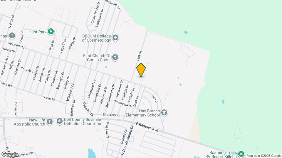 5504 Eldie Ct Map and Location Details