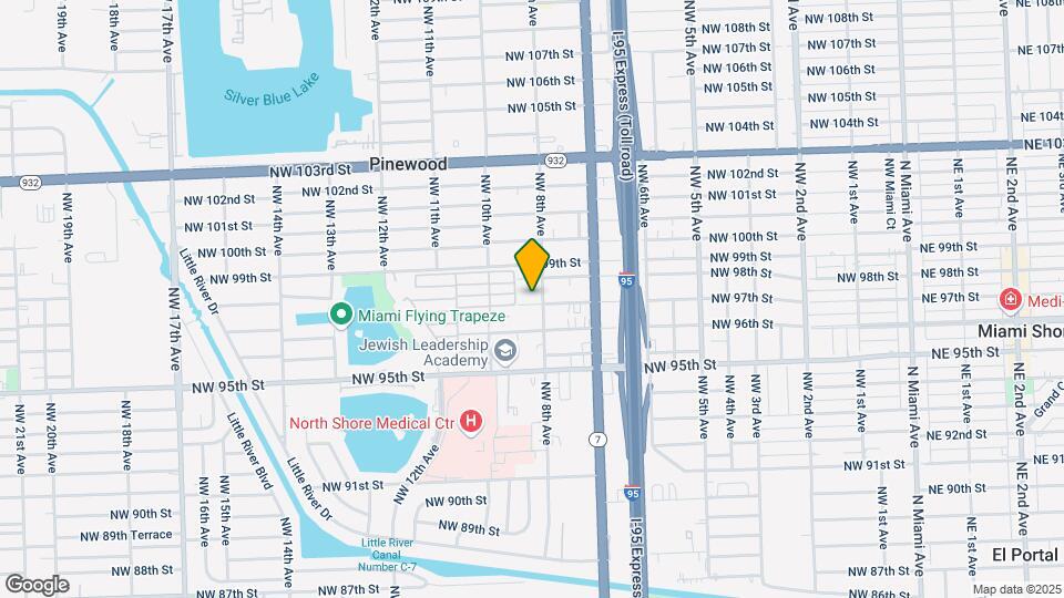 809 NW 97th St Map and Location Details