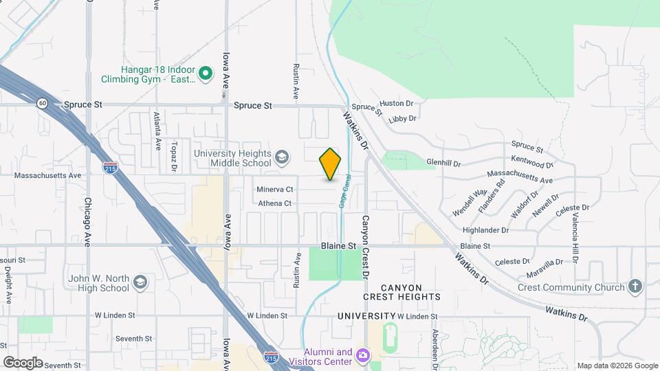 1011 Minerva Ct Map and Location Details