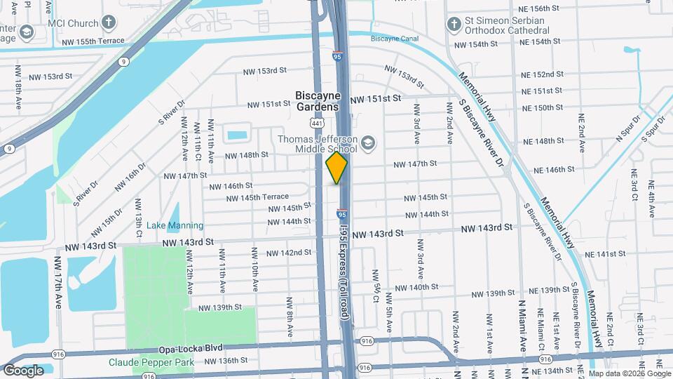 644 NW 146th St Map and Location Details