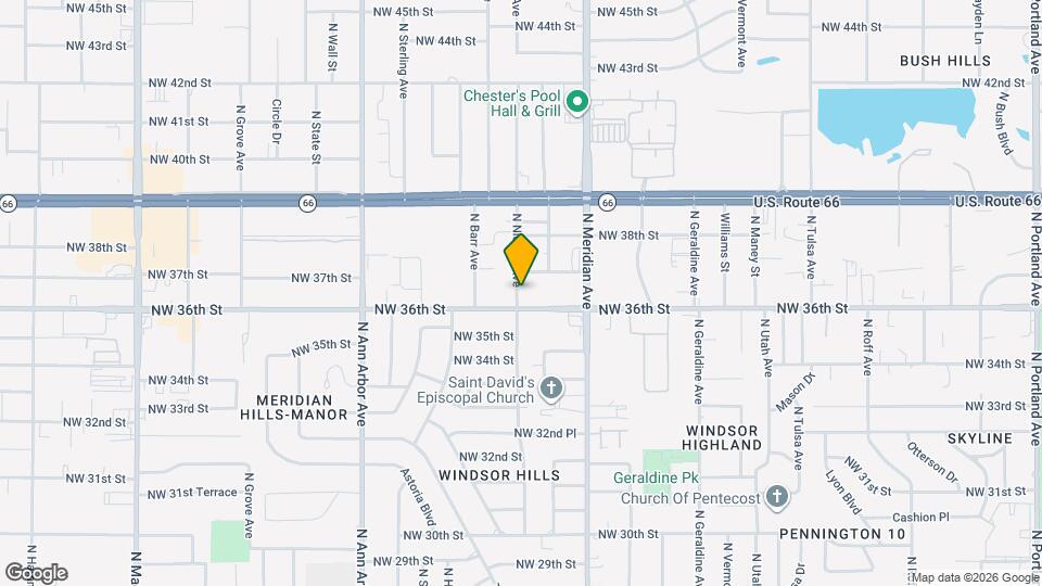 3734 N Nicklas Ave Map and Location Details