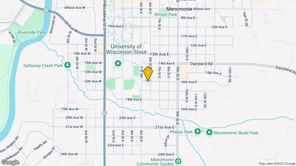 1603 6th St E Map and Location Details