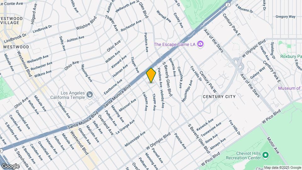 1844 Thayer Ave Mapa y Detalles de la Ubicación