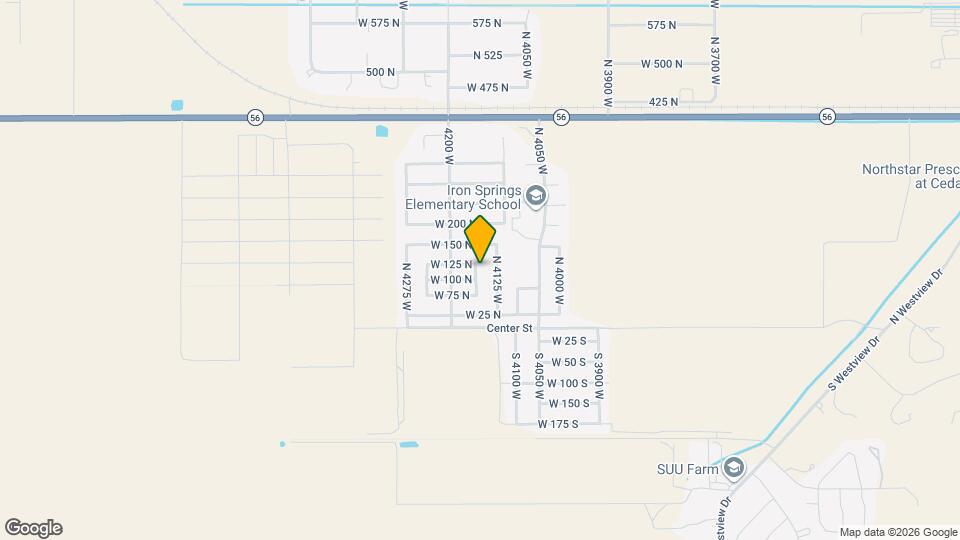 108 North 4150 West Mapa y Detalles de la Ubicación