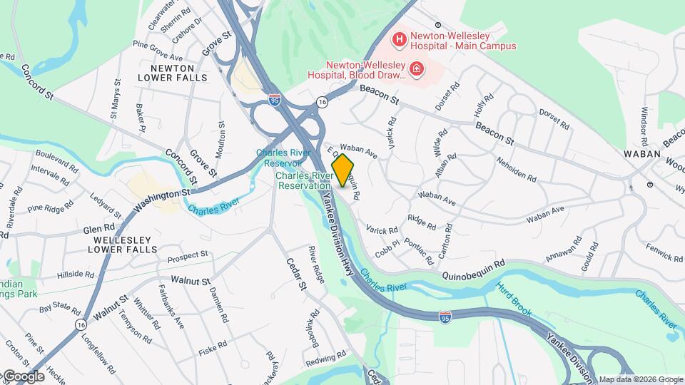 112 E Quinobequin Rd Map and Location Details