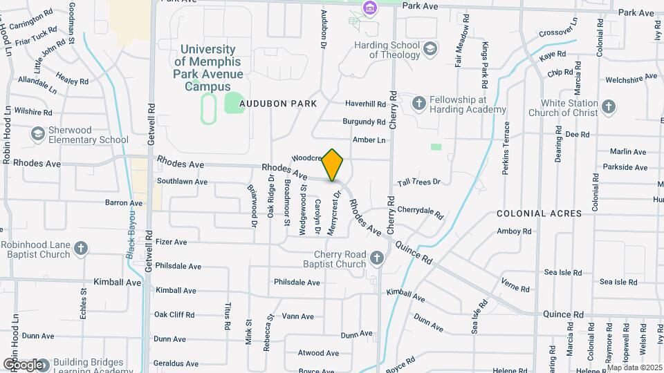 4277 Rhodes Ave Map and Location Details