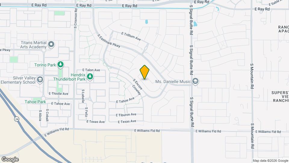 5653 S Winchester Map and Location Details