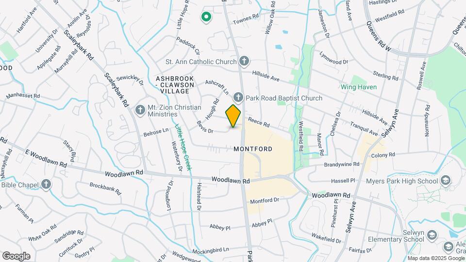 1432 Bevis Dr Map and Location Details