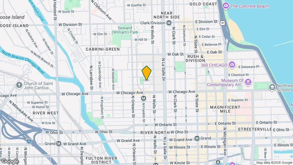 330 W Chestnut St Mapa y Detalles de la Ubicación