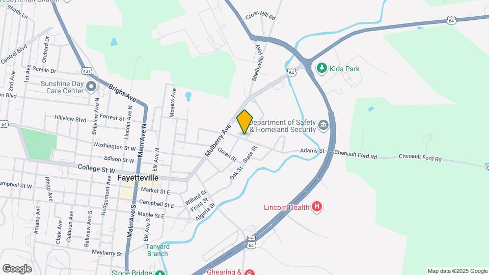 516 Adams St Mapa y Detalles de la Ubicación