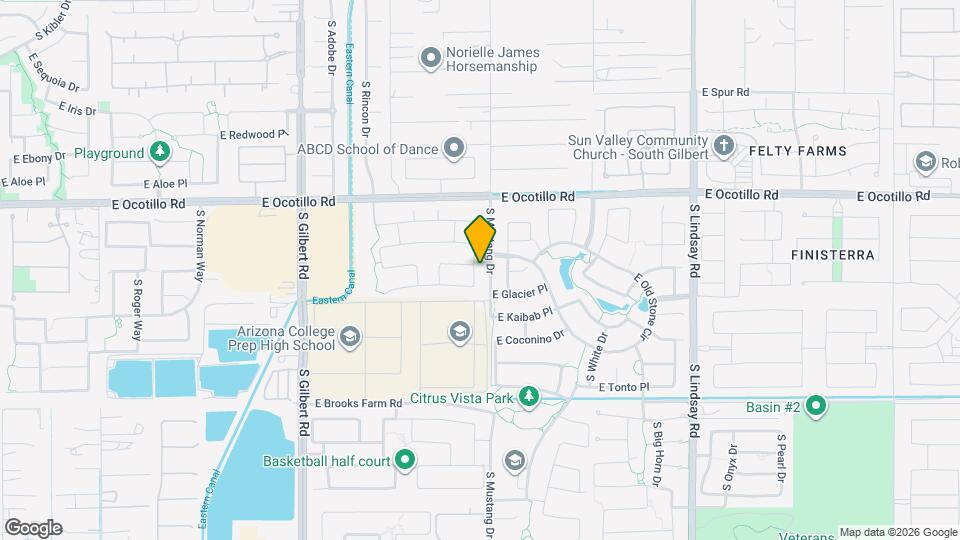 4173 S Buckskin Way Map and Location Details