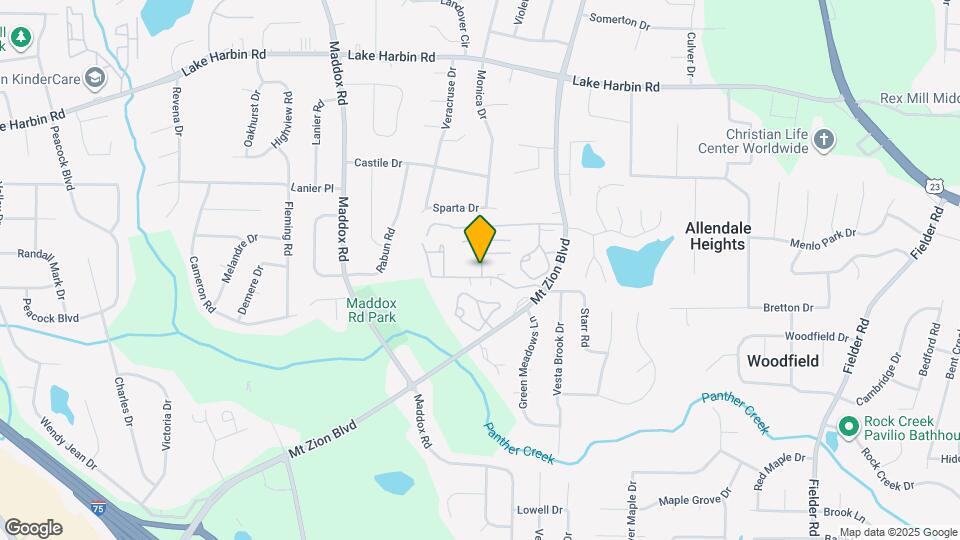 2572 Stratford Ln Map and Location Details