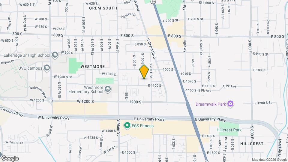 1076 Virginia Cir Map and Location Details
