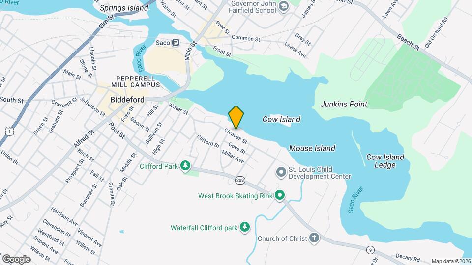147 Cleaves St, Unit 2 Map and Location Details