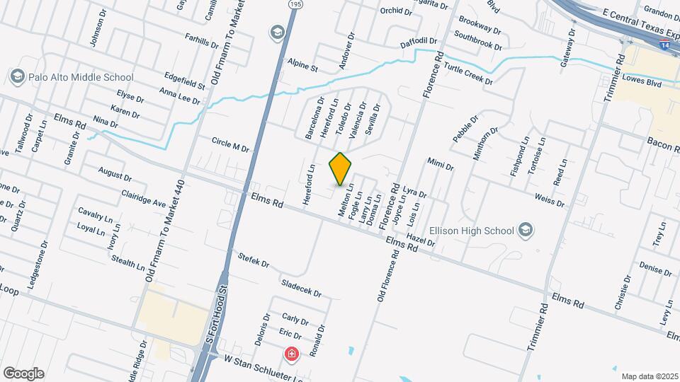 3802 Charolais Dr Map and Location Details